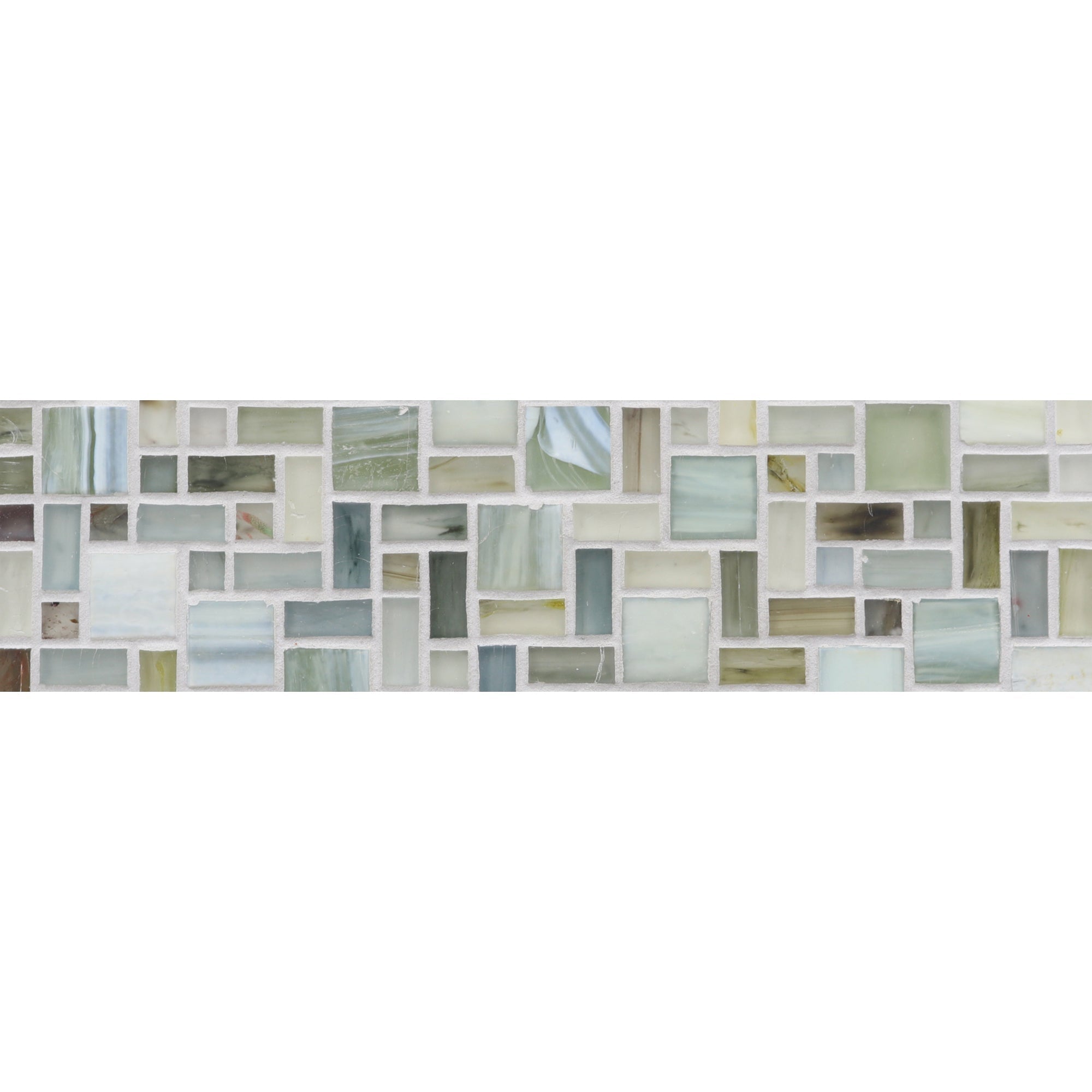 Gendai Border in Gehry - Ciao Bella Tile
