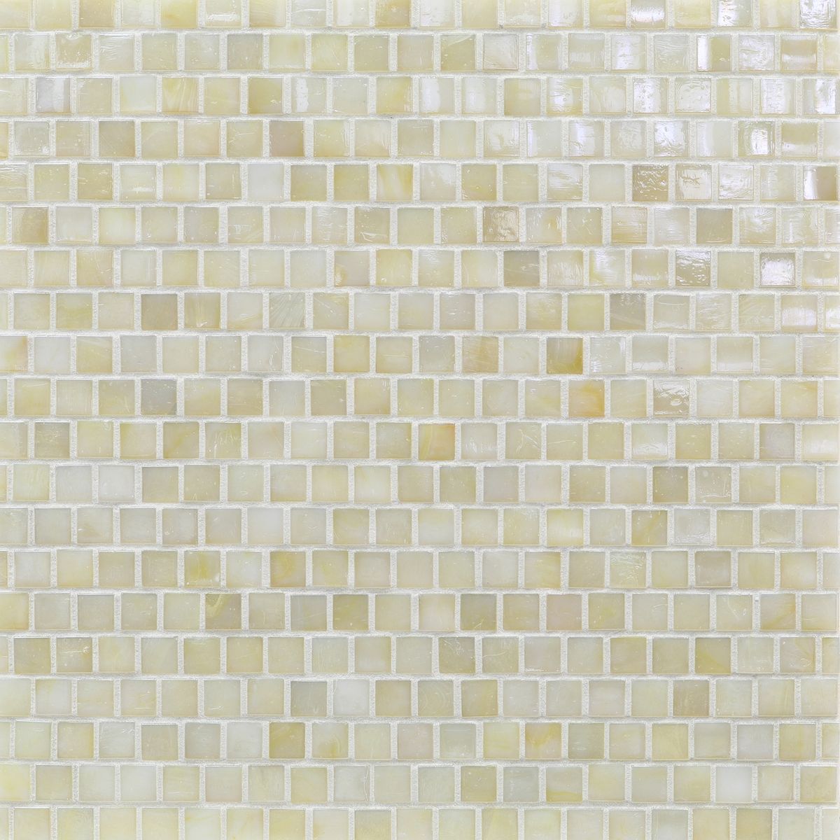 Sand Dollar Iridescent Glass Mosaic - Ciao Bella Tile