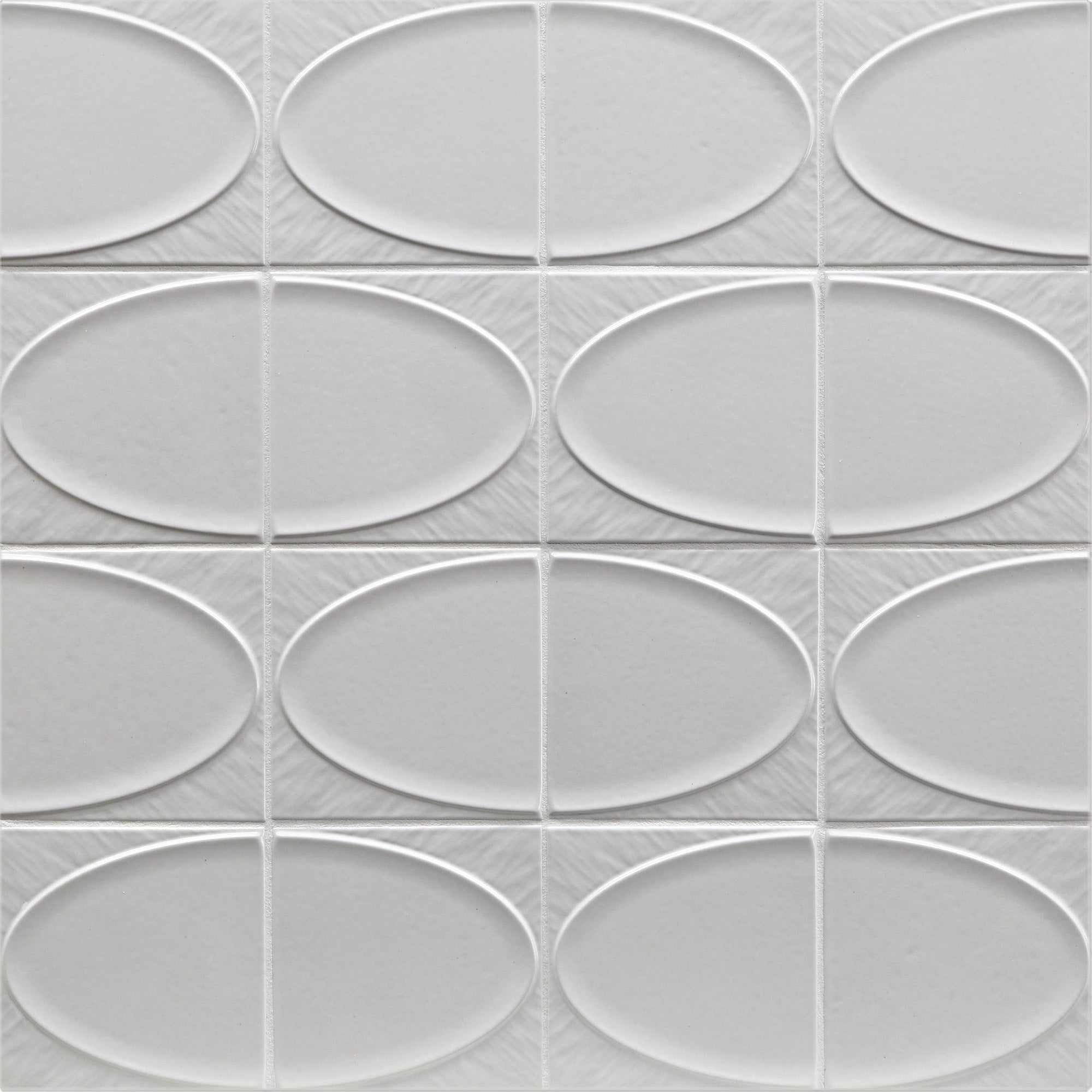 Shelter Island Arc in Satin White - Ciao Bella Tile