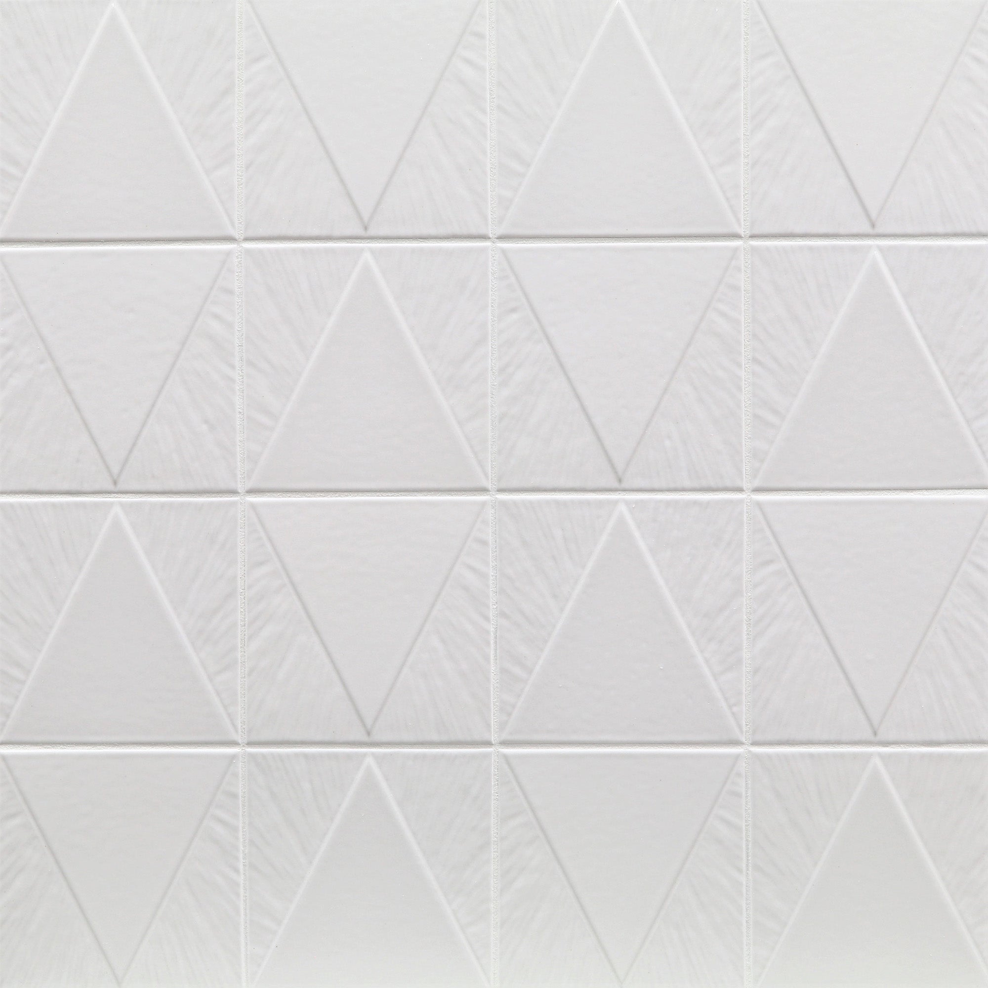 Shelter Island Facet in Satin White - Ciao Bella Tile