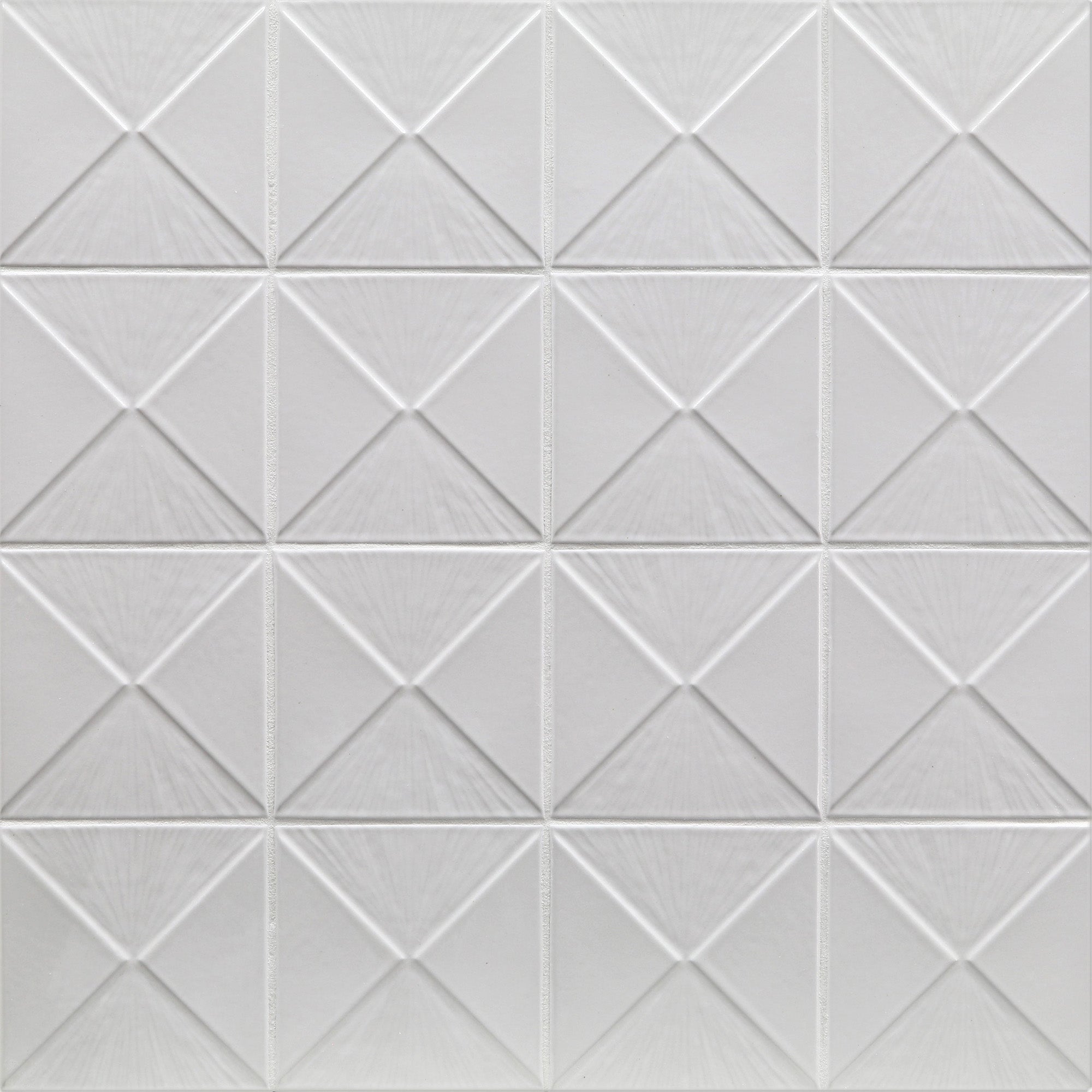 Shelter Island Quadrant in Satin White - Ciao Bella Tile