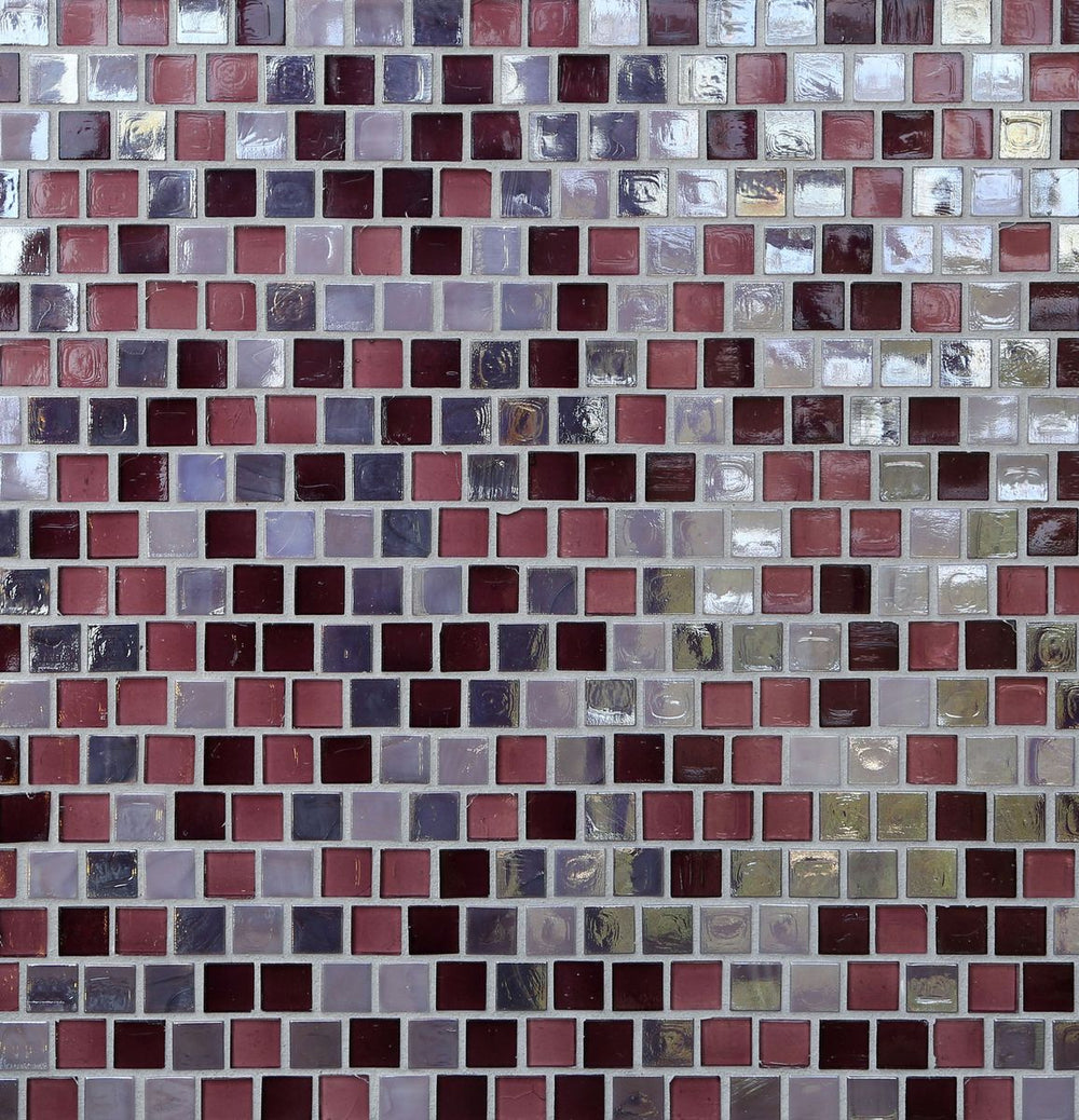 Sugar Plum Glass Mosaic