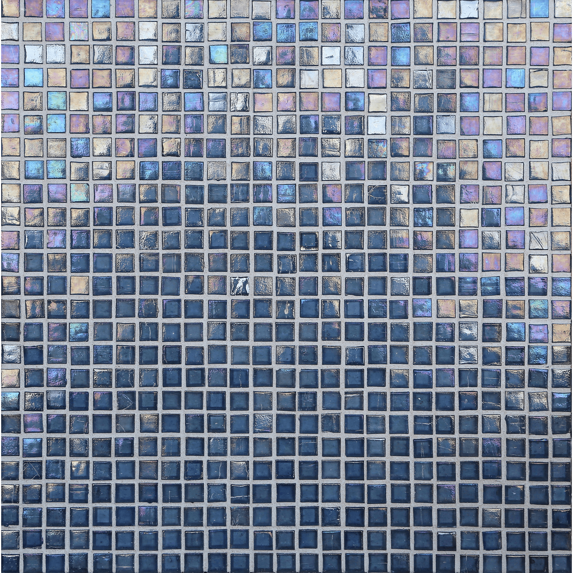 1/2x1/2 Mini Mosaic in English Blue - Ciao Bella