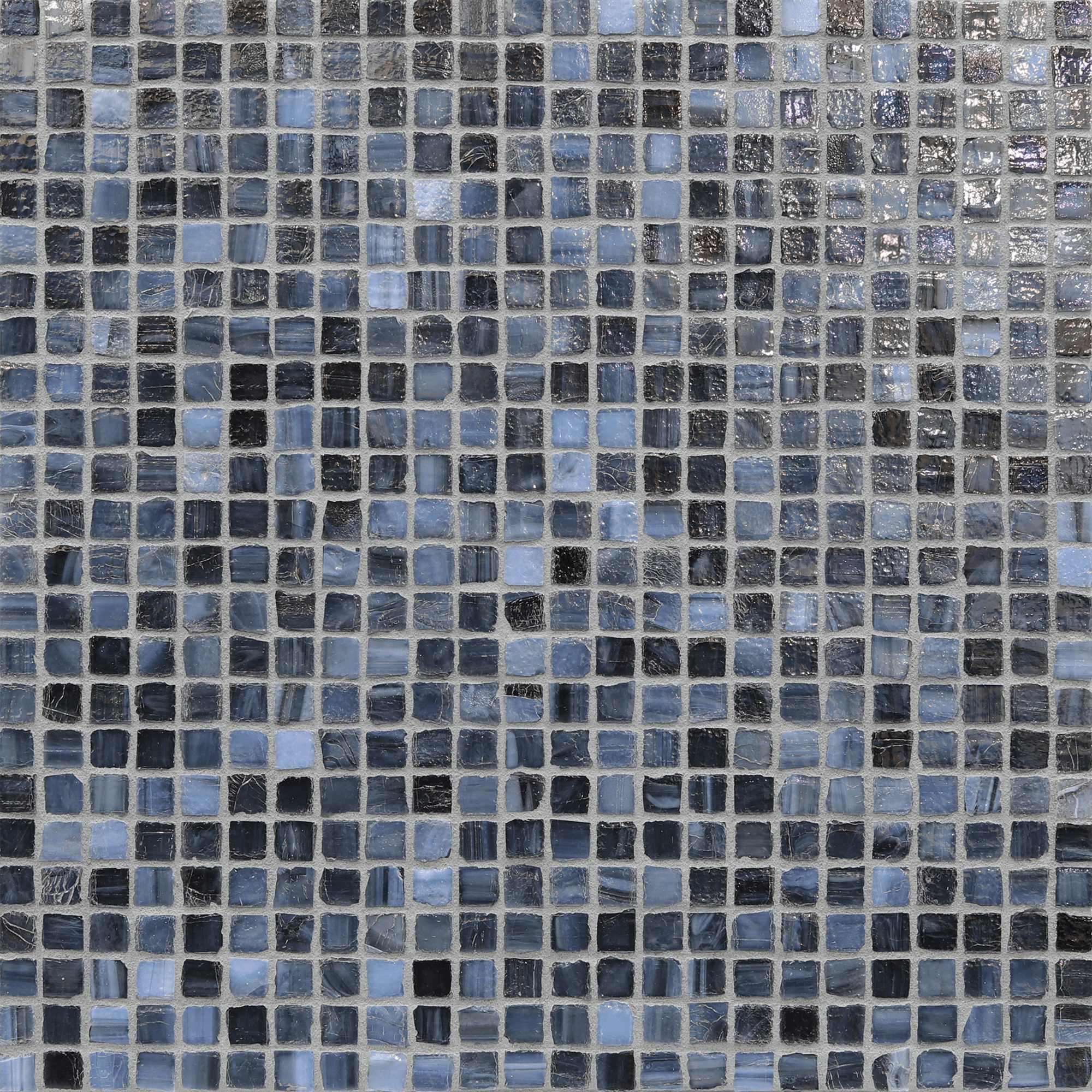 1/2x1/2 Mini Mosaic in Storm Blue - Ciao Bella